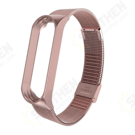 Stainless Steel Replacement Watch Band Metal Buckle for Xiaomi Mi Band 4 Smart Watch Stainless Steel Replacement Watch Band Metal Buckle for Xiaomi Mi Band 4 Smart Watch
