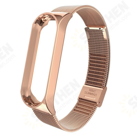 Stainless Steel Replacement Watch Band Metal Buckle for Xiaomi Mi Band 4 Smart Watch Stainless Steel Replacement Watch Band Metal Buckle for Xiaomi Mi Band 4 Smart Watch