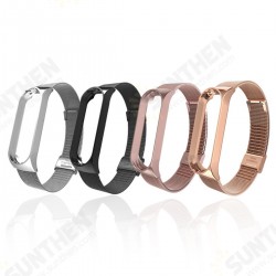 Stainless Steel Replacement Watch Band Metal Buckle for Xiaomi Mi Band 4 Smart Watch Stainless Steel Replacement Watch Band Metal Buckle for Xiaomi Mi Band 4 Smart Watch