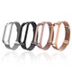 Stainless Steel Replacement Watch Band Metal Buckle for Xiaomi Mi Band 4 Smart Watch Stainless Steel Replacement Watch Band Metal Buckle for Xiaomi Mi Band 4 Smart Watch