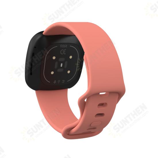 Multi-color Silicone Replacement Strap Smart Watch Band For Fitbit Versa 3/Fitbit Sense Multi-color Silicone Replacement Strap Smart Watch Band For Fitbit Versa 3/Fitbit Sense