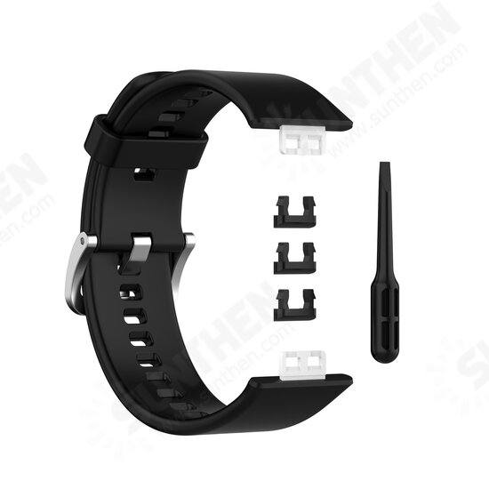 Multi-color Silicone Replacement Strap Smart Watch Band For HuWatch Fit Multi-color Silicone Replacement Strap Smart Watch Band For HuWatch Fit
