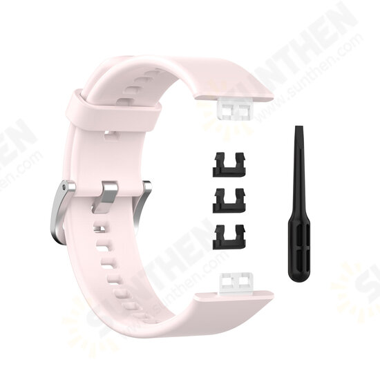 Multi-color Silicone Replacement Strap Smart Watch Band For HuWatch Fit Multi-color Silicone Replacement Strap Smart Watch Band For HuWatch Fit