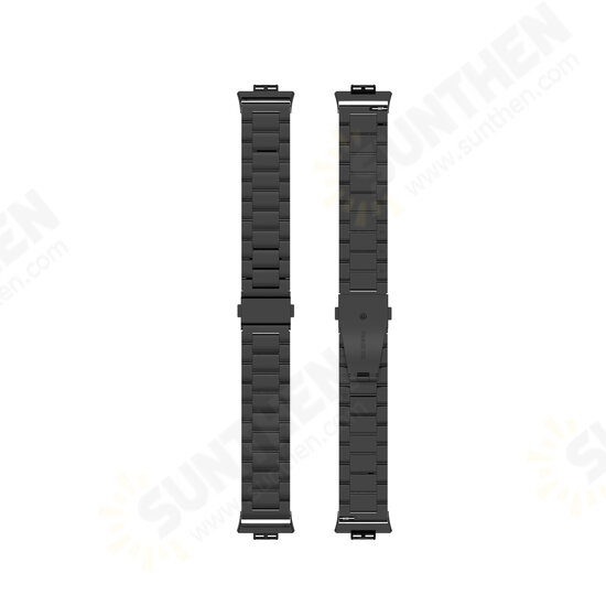 Multi-color Stainless Steel Replacement Strap Smart Watch Band For HuWatch Fit Multi-color Stainless Steel Replacement Strap Smart Watch Band For HuWatch Fit