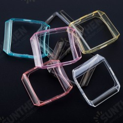 Multi-color Transparent TPU Smart Watch Case Cover Watch Protector For Fitbit Ionic Multi-color Transparent TPU Smart Watch Case Cover Watch Protector For Fitbit Ionic