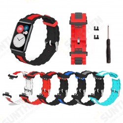 Multicolor Comfortable Soft Silicone Watch Band Strap Replacement for HuWatch Fit