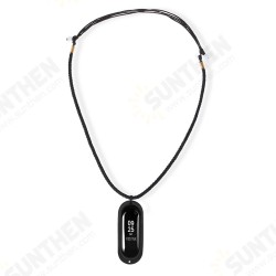 Necklace With Rubber Pendant Watch Protector for Xiaomi mi band 3 Smart Watch Non-original Necklace With Rubber Pendant Watch Protector for Xiaomi mi band 3 Smart Watch Non-original