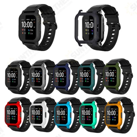 PC Colorful Watch Case Cover Screen Protector for LS02 Smart Watch