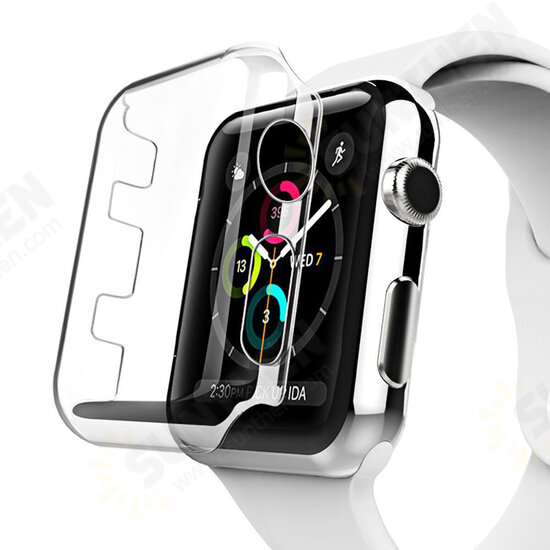 PC Transparent Screen Protector Case for Apple Watch 4 Smart Watch PC Transparent Screen Protector Case for Apple Watch 4 Smart Watch
