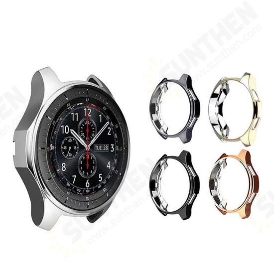 Plating Scratch Resistant TPU Watch Cover for Gear S3 / for Samsung Galaxy Watch 42mm / 46mm