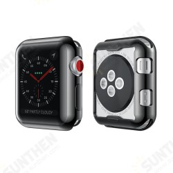 Plating TPU Watch Protective Case For Apple Watch Series 3 38mm/42mm Plating TPU Watch Protective Case For Apple Watch Series 3 38mm/42mm