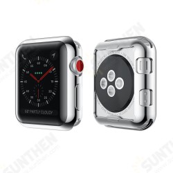 Plating TPU Watch Protective Case For Apple Watch Series 3 38mm/42mm Plating TPU Watch Protective Case For Apple Watch Series 3 38mm/42mm