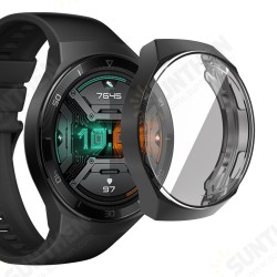 Plating Watch Case Protector Watch Cover For HUWATCH GT 2e Plating Watch Case Protector Watch Cover For HUWATCH GT 2e