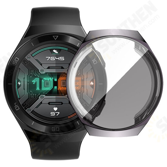 Plating Watch Case Protector Watch Cover For HUWATCH GT 2e