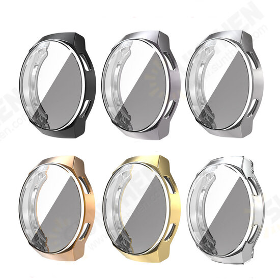 Plating Watch Case Protector Watch Cover For HUWATCH GT 2e