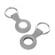 Portable Pure Silicone Protective Cover Sleeve for Apple Airtags bluetooth Tracker