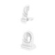 Portable Silicone Watch Holder For HuWatch GT2 Pro