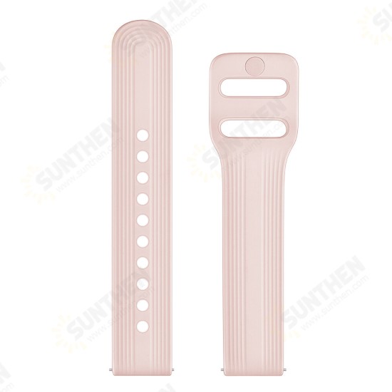 Pure Color Silicone Watch Band Replacement Watch Strap for Amazfit GTR