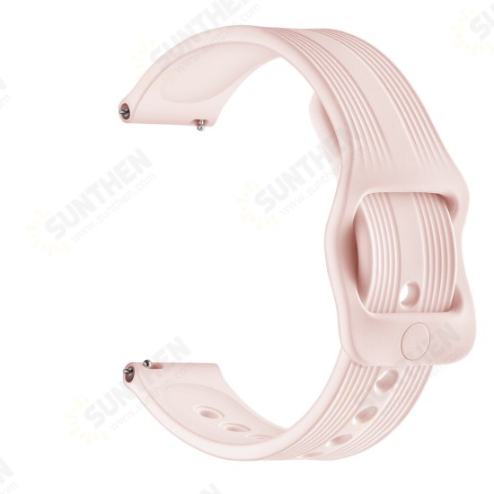 Pure Color Silicone Watch Band Replacement Watch Strap for Amazfit GTR