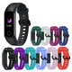 Pure Color Soft Silicone Watch Band Strap Replacement for HuHonor Band 5i