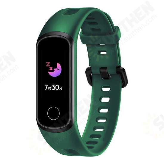 Pure Color Soft Silicone Watch Band Strap Replacement for HuHonor Band 5i