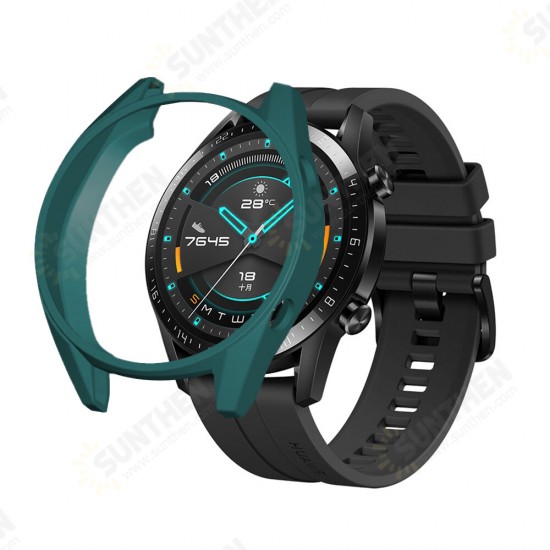 Pure Soft TPU Watch Case Cover Watch Cover Screen Protector for HuWatch GT 2 46mm / HuWatch GT 46mm Pure Soft TPU Watch Case Cover Watch Cover Screen Protector for HuWatch GT 2 46mm / HuWatch GT 46mm