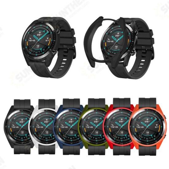 Pure Soft TPU Watch Case Cover Watch Cover Screen Protector for HuWatch GT 2 46mm / HuWatch GT 46mm Pure Soft TPU Watch Case Cover Watch Cover Screen Protector for HuWatch GT 2 46mm / HuWatch GT 46mm
