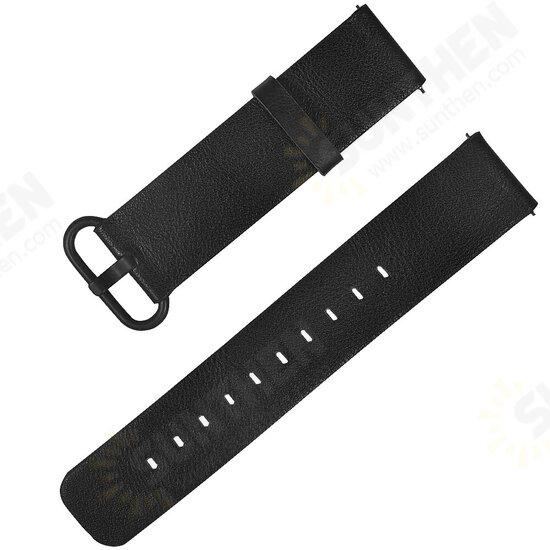 Replacement Genuine Leather Strap Watch Band for Xiaomi Mijia Smart Watch Non-original Replacement Genuine Leather Strap Watch Band for Xiaomi Mijia Smart Watch Non-original