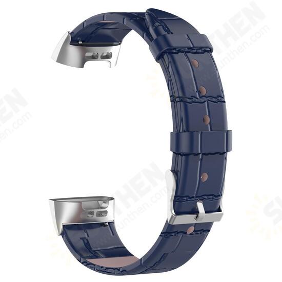 Replacement Leather Watch Band Strap for Smart Watch Fitbit Charge 3 Replacement Leather Watch Band Strap for Smart Watch Fitbit Charge 3