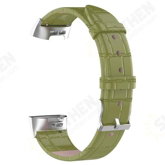 Replacement Leather Watch Band Strap for Smart Watch Fitbit Charge 3 Replacement Leather Watch Band Strap for Smart Watch Fitbit Charge 3