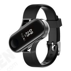 Replacement Metal Frame Fashion Watch Band for Smart Watch Xiaomi Mi Band 3 Non-original
