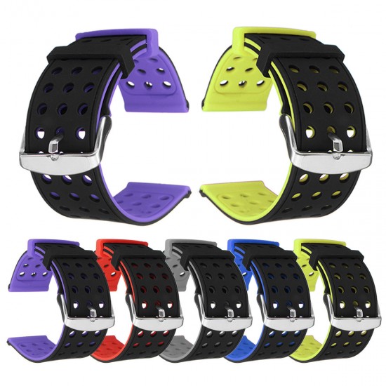 Replacement Silicone Rubber Classic Smart Watch Band Strap For Fitbit Versa