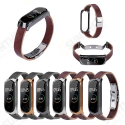 Retro Butterfly Push Button Deployment Buckle PU Leather Watch Band Strap Replacement for Xiaomi Mi band 3 Xiaomi Mi band 4 Non-original Retro Butterfly Push Button Deployment Buckle PU Leather Watch Band Strap Replacement for Xiaomi Mi band 3 Xiaomi Mi band 4 Non-original