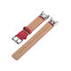 Retro Metal Buckle Leather Strap Smart Watch Band For Garmin Vivosmart HR