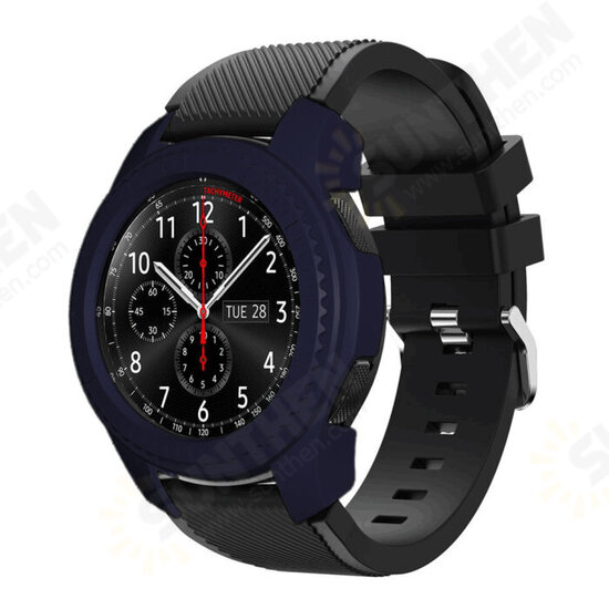 Scale Pattern Scratch Resistant PC Watch Cover for Samsung Galaxy Gear S3 / Gear S4 46 mm Scale Pattern Scratch Resistant PC Watch Cover for Samsung Galaxy Gear S3 / Gear S4 46 mm