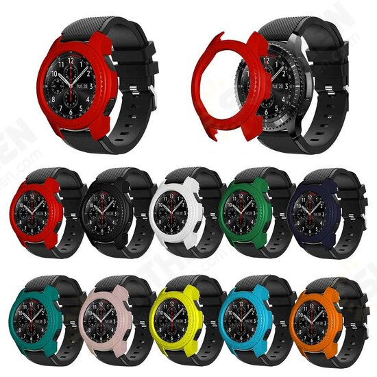 Scale Pattern Scratch Resistant PC Watch Cover for Samsung Galaxy Gear S3 / Gear S4 46 mm Scale Pattern Scratch Resistant PC Watch Cover for Samsung Galaxy Gear S3 / Gear S4 46 mm
