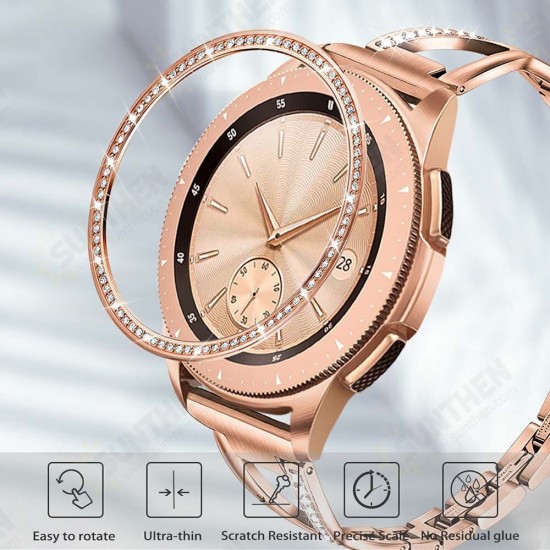 Scandle Metal Bezel Watch Cover for Samsung Galaxy 42mm Smart Watch Scandle Metal Bezel Watch Cover for Samsung Galaxy 42mm Smart Watch