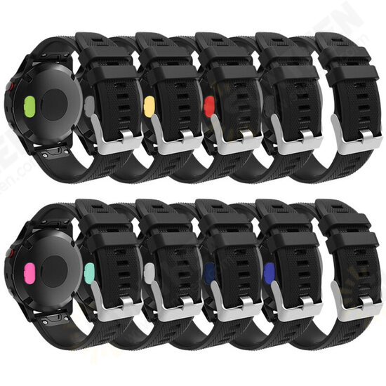 Silicone Anti-scratch Dust Protection Caps for Garmin Fenix 5 5x Plus Vivoactive 3 Silicone Anti-scratch Dust Protection Caps for Garmin Fenix 5 5x Plus Vivoactive 3