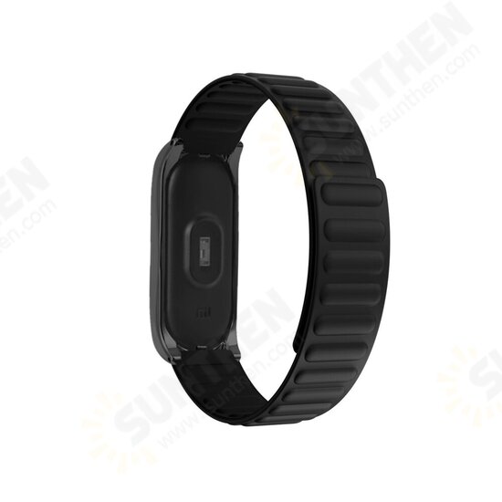 Silicone Powerful Magnetic Replacement Strap Smart Watch Band for Xiaomi Mi Band 6/5 Silicone Powerful Magnetic Replacement Strap Smart Watch Band for Xiaomi Mi Band 6/5