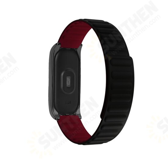 Silicone Powerful Magnetic Replacement Strap Smart Watch Band for Xiaomi Mi Band 6/5 Silicone Powerful Magnetic Replacement Strap Smart Watch Band for Xiaomi Mi Band 6/5