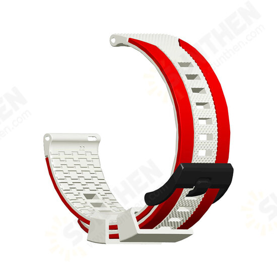 Silicone Watch Band Dual Color Watch Strap for HuGT2/GT Amazfit GTR