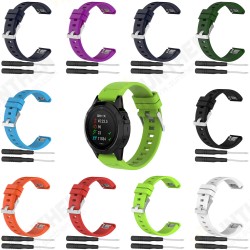 Smooth Multi-color Replacement Strap For Garmin Fenix 5/Forerunner 935
