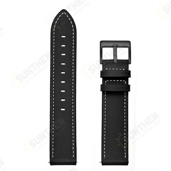 Soft Leather Watch Band Replacement Watch Strap for Amazfit NEO Smart Watch