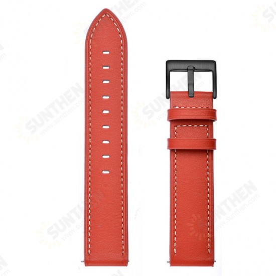 Soft Leather Watch Band Replacement Watch Strap for Amazfit NEO Smart Watch