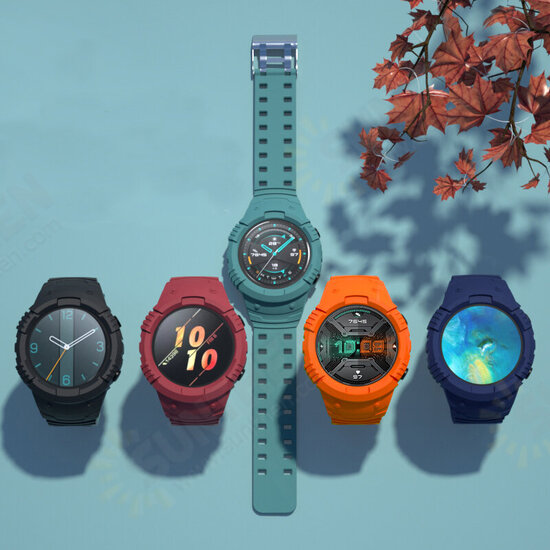 Soft Protect Cover Strap Rubber Smart Watch Band For HUWATCH GT 2 46MM/HONOR Magic Watch 2 46MM Soft Protect Cover Strap Rubber Smart Watch Band For HUWATCH GT 2 46MM/HONOR Magic Watch 2 46MM