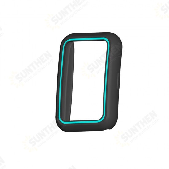 Soft TPU Two-color Half-pack Watch Case Cover Watch Protector for HuWatch Fit Soft TPU Two-color Half-pack Watch Case Cover Watch Protector for HuWatch Fit