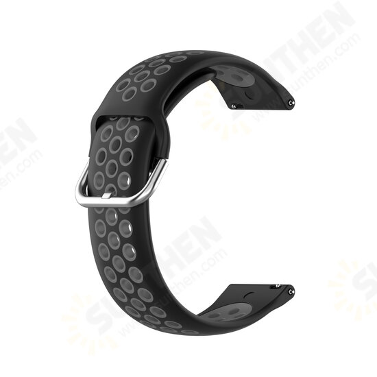 Split Color Dot Pattern Breathable Waterproof Soft Silicone Watch Band Strap Replacement for Fitbit Versa 2 / Fitbit Versa / Fitbit Versa Lite Split Color Dot Pattern Breathable Waterproof Soft Silicone Watch Band Strap Replacement for Fitbit Versa 2 / Fitbit Versa / Fitbit Versa Lite