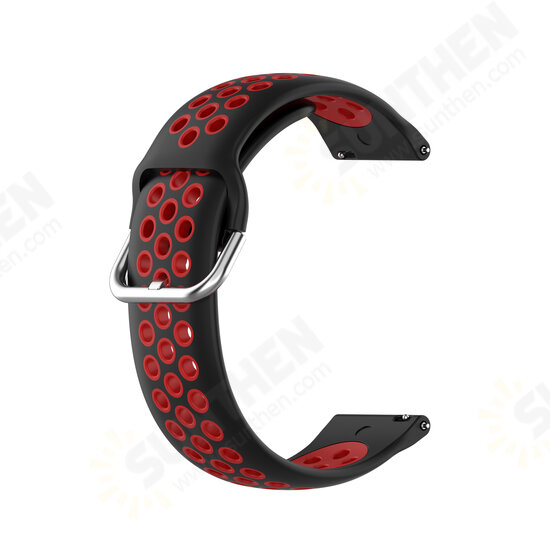 Split Color Dot Pattern Breathable Waterproof Soft Silicone Watch Band Strap Replacement for Fitbit Versa 2 / Fitbit Versa / Fitbit Versa Lite Split Color Dot Pattern Breathable Waterproof Soft Silicone Watch Band Strap Replacement for Fitbit Versa 2 / Fitbit Versa / Fitbit Versa Lite