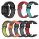 Split Color Dot Pattern Breathable Waterproof Soft Silicone Watch Band Strap Replacement for Fitbit Versa 2 / Fitbit Versa / Fitbit Versa Lite