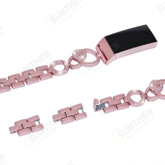 Stainless Steel Strap Watch Band for Fitbit Charge 3 Stainless Steel Strap Watch Band for Fitbit Charge 3